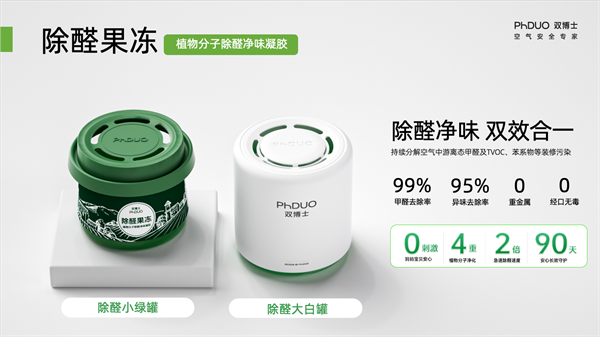 双博士全屋除醛净味.全效治理套装震撼发布