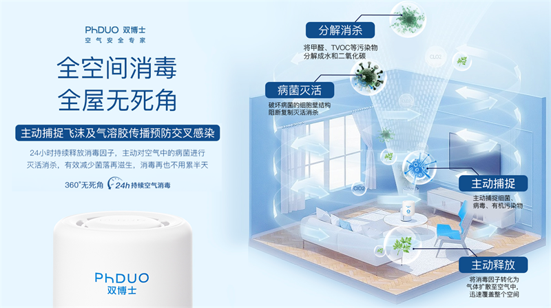 双博士空气消毒凝胶，一罐改变呼吸的凝胶